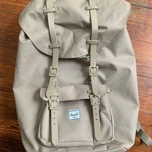 Tan Herschel Little America Standard Backpack
